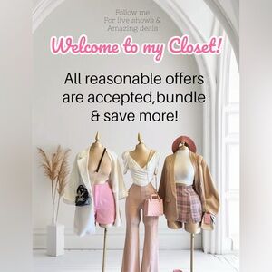 Hey lovely ! 🩷Welcome to my closet!